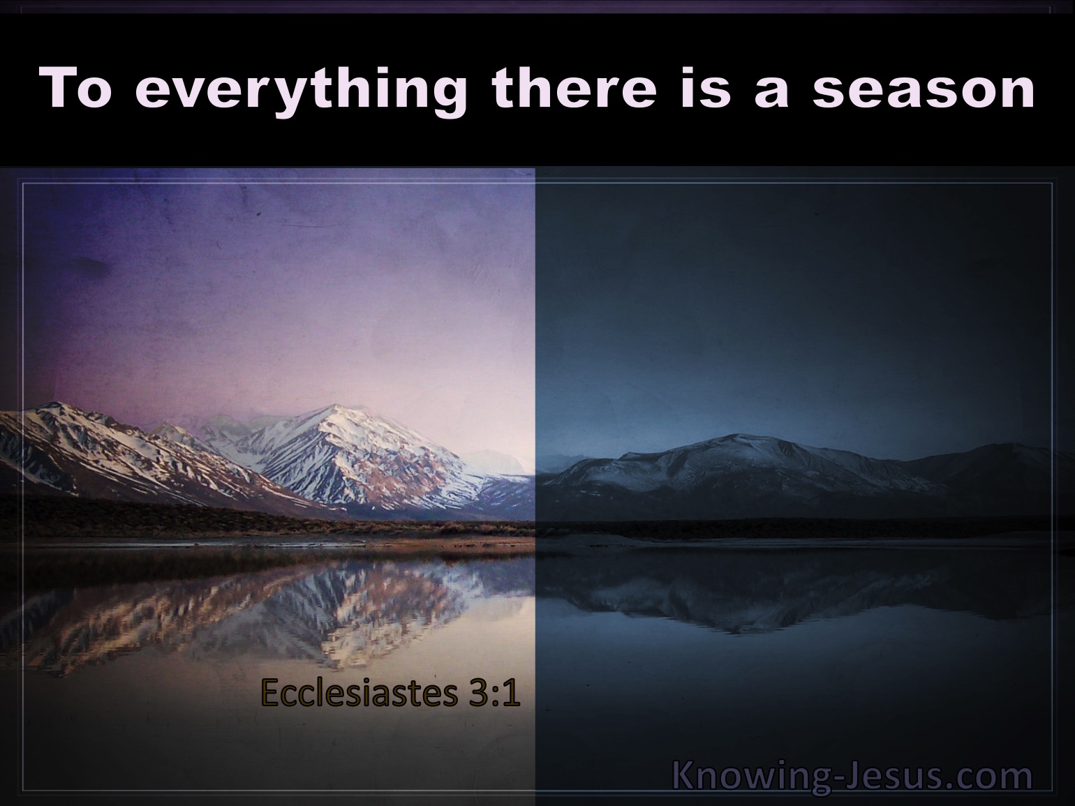 what-does-ecclesiastes-3-1-mean